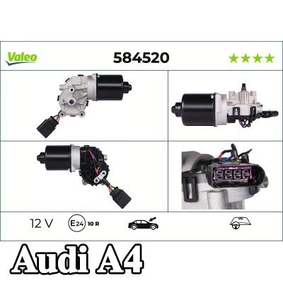 VALEO محرك المساحات الأمامي, 12V — 2000 Audi A4
