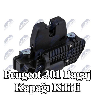 NTY Arka kapak kilidi Orta, Araç Bagaj Kapağı — Peugeot 301