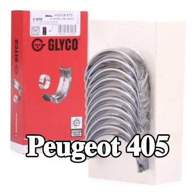 GLYCO محمل العمود المرفقي من سبائك الألومنيوم على قاعدة فولاذية — Peugeot 405