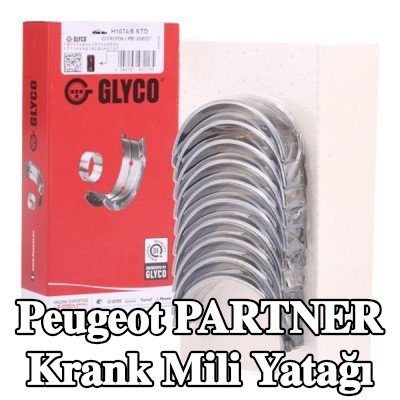GLYCO Çelik tabanlı alüminyum alaşımlı krank mili yatağı — 2000 Peugeot Partner
