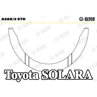 GLYCO صامولة الدفع، العمود المرفقي — Toyota Solara