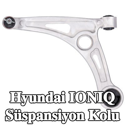 FEBI BILSTEIN Ön Aks Sol Süspansiyon Kolu, Alt, Alüminyum, bilyeli mafsal ile, taç somun ile, taç somun ve çatal pimli — Hyundai Ioniq