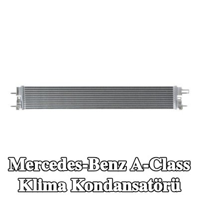 MAHLE Saplama ile klima kondansatörü, kurutucu olmadan — Mercedes-Benz A-Class