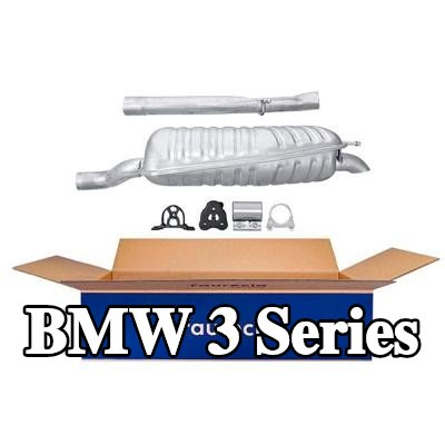 HELLA كاتم الصوت الخلفي الخلفي, مع قطع التركيب — 2002 BMW 3 Series