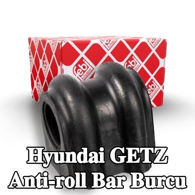 FEBI BILSTEIN Ön aks stabilizatör çubuğu burcu, 20mm, Kauçuk — Hyundai Getz