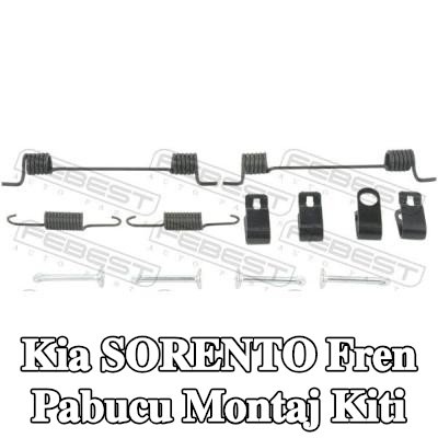 FEBEST Fren pabucu montaj kiti — Kia Sorento