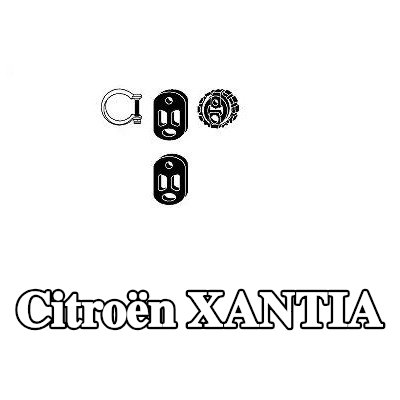 VEGAZ طقم تركيب العادم — 2000 Citroën Xantia