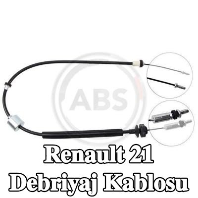 A.B.S. Debriyaj kablosu — Renault 21