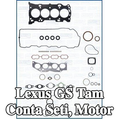 AJUSA Tam Conta Seti, silindir kapağı contalı motor, valf gövdesi contalı, MULTILAYER STEEL — Lexus Gs