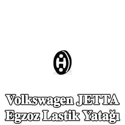 WALKER Egzoz lastik yatağı — Volkswagen Jetta