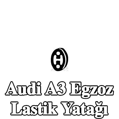 WALKER Egzoz lastik yatağı — Audi A3