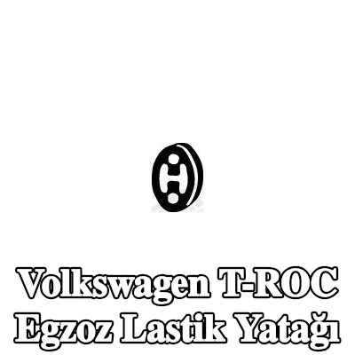 WALKER Egzoz lastik yatağı — Volkswagen T-roc