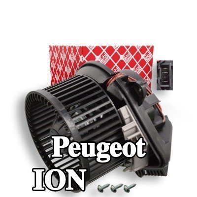 FEBI BILSTEIN محرك منفاخ 12V, مع محرك كهربائي, مع مسامير/براغي — Peugeot Ion