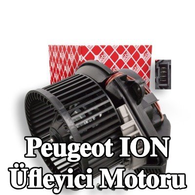 FEBI BILSTEIN Üfleyici motoru 12V, elektrik motorlu, cıvata/vida ile — Peugeot Ion