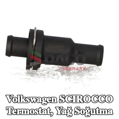 DACO Germany Termostat, yağ soğutma — 2008 Volkswagen Scirocco