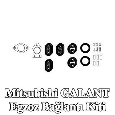 HJS Egzoz bağlantı kiti — 1990 Mitsubishi Galant