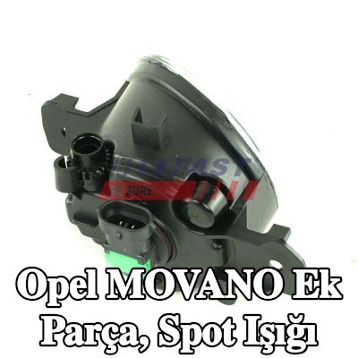 FAST Ek parça, spot ışığı — Opel Movano