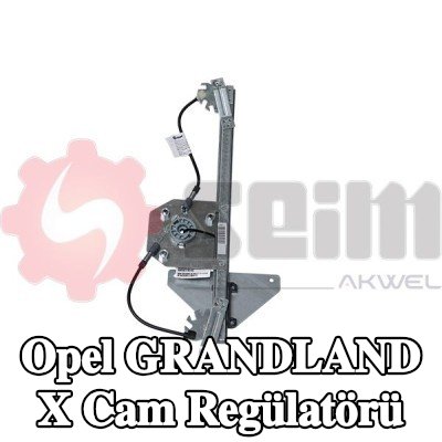 SEIM Sağ arka cam regülatörü, Elektrikli, elektrik motoru olmadan — Opel Grandland X