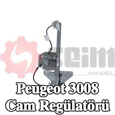 SEIM Sağ arka cam regülatörü, Elektrikli, elektrik motoru olmadan — Peugeot 3008