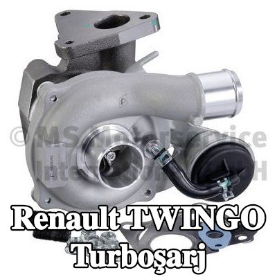 PIERBURG Contalı/sızdırmazlık elemanlı turboşarj — 2012 Renault Twingo