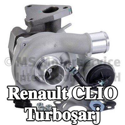 PIERBURG Contalı/sızdırmazlık elemanlı turboşarj — 2012 Renault Clio