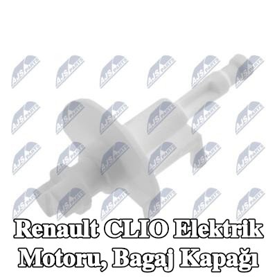 NTY Elektrik motoru, bagaj kapağı — Renault Clio