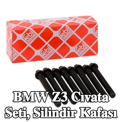 FEBI BILSTEIN Cıvata Kiti, silindir kafası 107mm — BMW Z3
