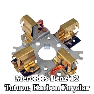 DT Spare Parts Tutucu, karbon fırçalar — Mercedes-Benz T2