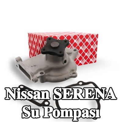FEBI BILSTEIN Contaları/sızdırmazlık elemanları dahil su pompası — 2000 Nissan Serena