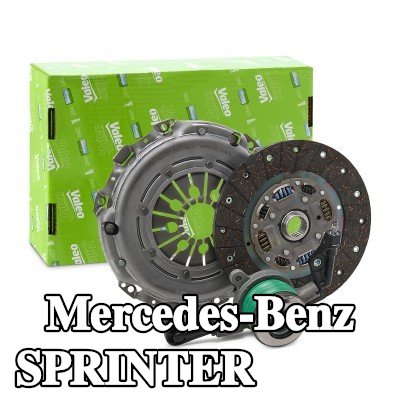 VALEO طقم القابض KIT3P (CSC) مع قابض عالي الكفاءة, بدون مستشعر, مع أسطوانة تابعة مركزية — 2000 Mercedes-Benz Sprinter