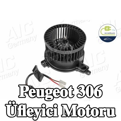AIC Üfleyici motoru 12V, klima sistemi olmayan araçlar için — Peugeot 306