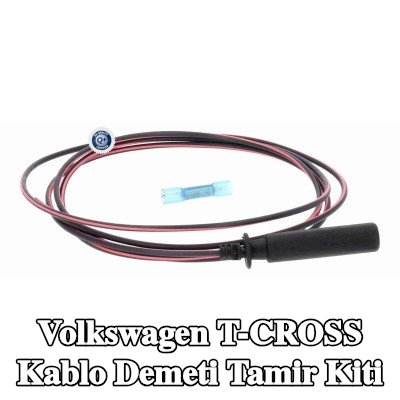 VEMO Kablo demeti onarım kiti Motor Bölmesi, sıkma konektörlü, fiş ile — Volkswagen T-cross