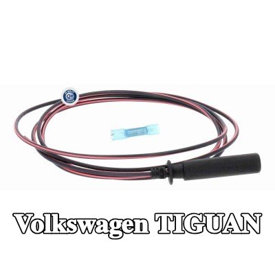 VEMO طقم إصلاح نول الأسلاك لحجرة المحرك, مع موصل ضغط, مع قابس — Volkswagen Tiguan