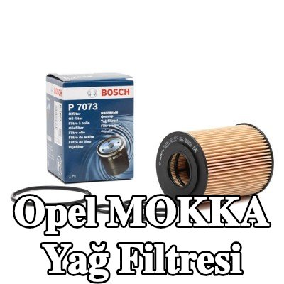BOSCH Contalı/sızdırmazlık elemanlı yağ filtresi — Opel Mokka