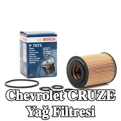 BOSCH Contalı/sızdırmazlık elemanlı yağ filtresi — Chevrolet Cruze