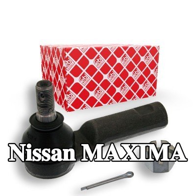 FEBI BILSTEIN طرف قضيب التوجيه للمحور الأمامي الأيسر, المحور الأمامي الأيمن, 113mm — 1990 Nissan Maxima