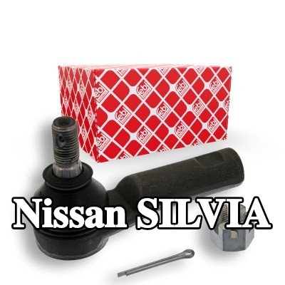 FEBI BILSTEIN طرف قضيب التوجيه للمحور الأمامي الأيسر, المحور الأمامي الأيمن, 113mm — Nissan Silvia