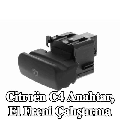 VEMO Anahtar, el freni çalıştırma — Citroën C4