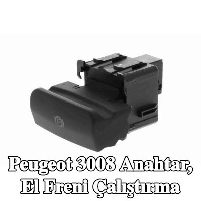 VEMO Anahtar, el freni çalıştırma — 2012 Peugeot 3008