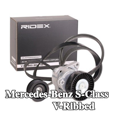 RIDEX مجموعة أحزمة V-Ribbed — 1998 Mercedes-Benz S-Class