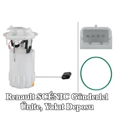 HELLA Gönderici Ünite, yakıt deposu — Renault Scénic
