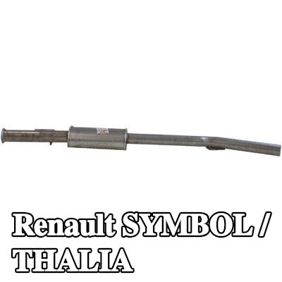 BOSAL كاتم الصوت الأوسط — 2012 Renault Symbol / Thalia