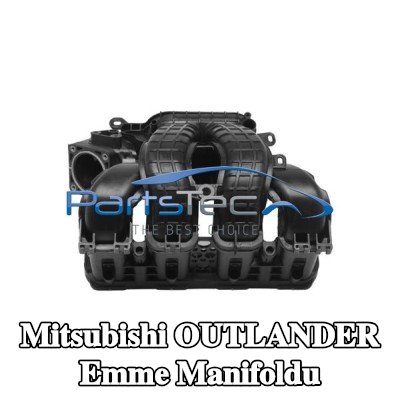 PartsTec Contalı/sızdırmazlık elemanlı emme manifoldu, ayar elemanı olmadan — Mitsubishi Outlander