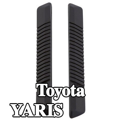 CARPOINT حافة الباب المزودة بغشاء لاصق — 2012 Toyota Yaris