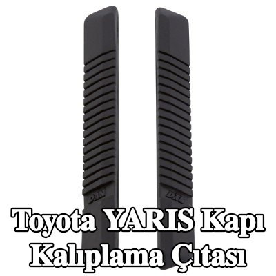 CARPOINT Yapışkan filmli kapı pervaz kaplaması — 2012 Toyota Yaris
