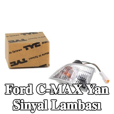 TYC Yan sinyal lambası Sol Dış Ayna, ampul ile, ampul tutuculu — 2010 Ford C-max