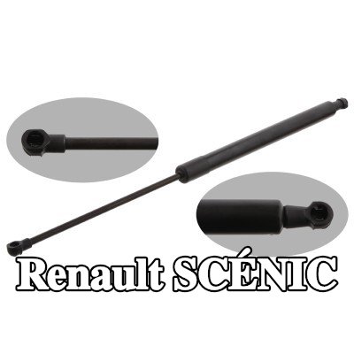 FEBI BILSTEIN دعامة باب صندوق الأمتعة لكلا الجانبين, 528mm — 2008 Renault Scénic