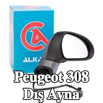 ALKAR Sağ yan ayna, Elektrikli — 2015 Peugeot 308