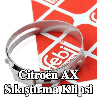FEBI BILSTEIN Sıkıştırma Klipsi — Citroën Ax