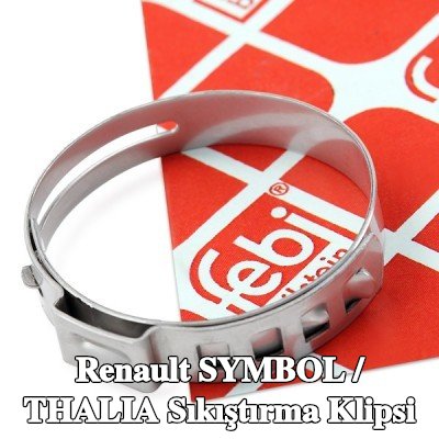 FEBI BILSTEIN Sıkıştırma Klipsi — Renault Symbol / Thalia